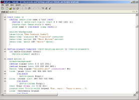 Halyard editor