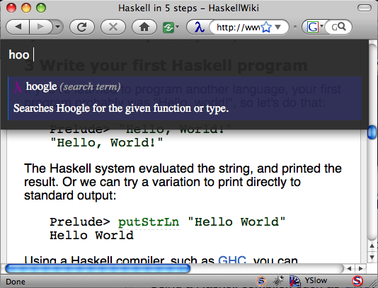 Searching for identifiers, no argument